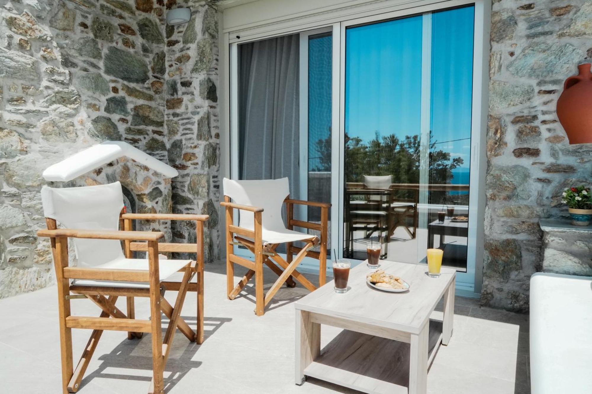 Filokalia 4 Veins - Vacation House With Sea View Karystos  Ngoại thất bức ảnh